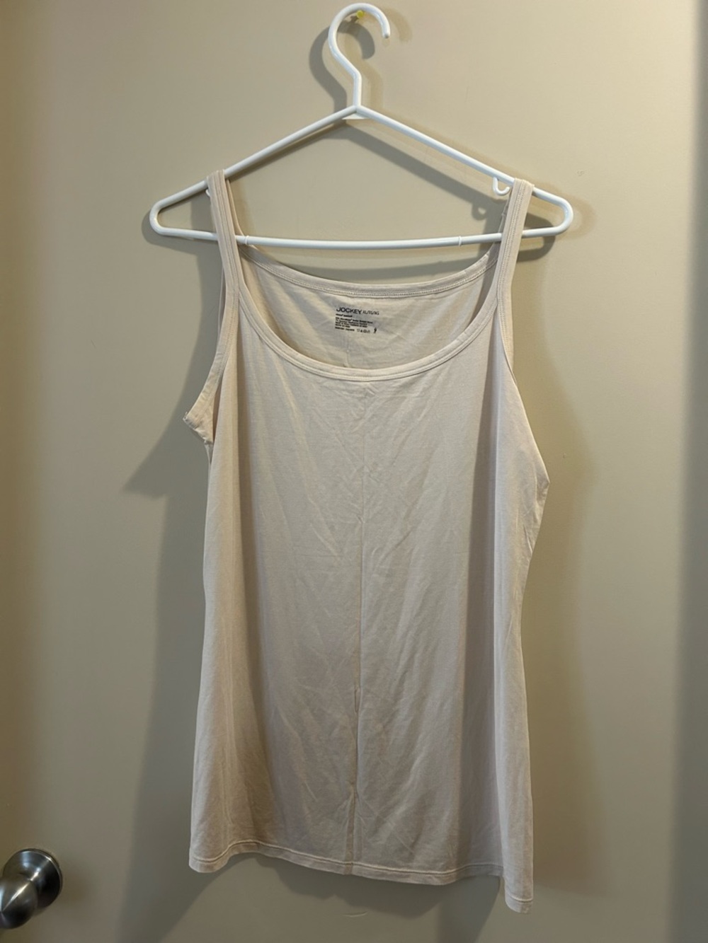 Jockey XL Cream Modal Scoop Neck Tank - Picture 3 of 4